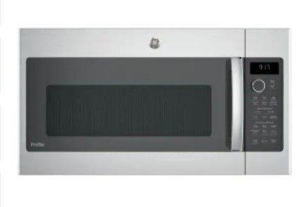 Photo 1 of Profile 1.7 cu. ft. Over the Range Convection Microwave in Stainless Steel
