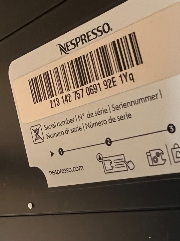 Photo 5 of Breville BNV220BKM1BUC1 Vertuo Coffee and Espresso Machine, 10.75 x 14 x 14.5 in, Matte Black & Nespresso Capsules VertuoLine, Medium and Dark Roast Espresso Coffee, 50 Count, Brews 1.35 Ounce
