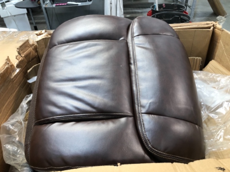 Photo 3 of La-Z-Boy Fairmont Big and Tall Executive Office Chair, Biscuit Brown