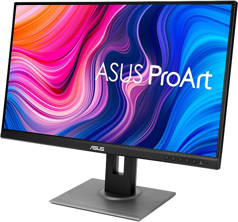 Photo 1 of ASUS ProArt Display 27” 1440P Monitor (PA278QV) - QHD (2560 x 1440), 100% sRGB/Rec. 709 ?E < 2, IPS, DisplayPort HDMI DVI-D Mini DP, Calman Verified, Eye Care, Tilt, Pivot, Swivel, Height Adjustable
//TESTED POWER ON 