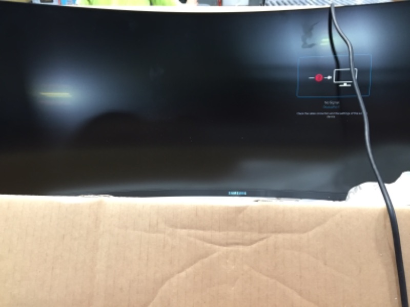 Photo 1 of Samsung -49" Odyssey G9 Gaming Monitor - LC49G95TSSNXZA
//TETSED POWER ON //LOOSED COMPONENTS
