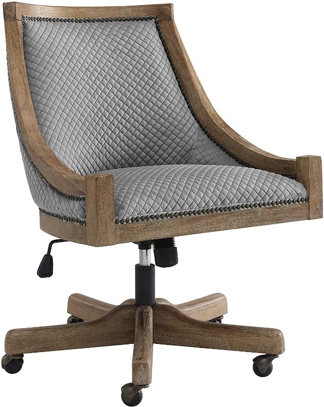 Photo 1 of Linon Home Décor Office Chair, Gray Wash
