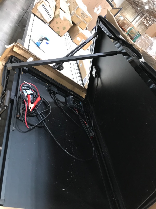 Photo 2 of Renogy 200 Watt Monocrystalline Foldable Solar Suitcase, 200W Panel-20A Controller & Solar Panel Connector Assembly Tool
