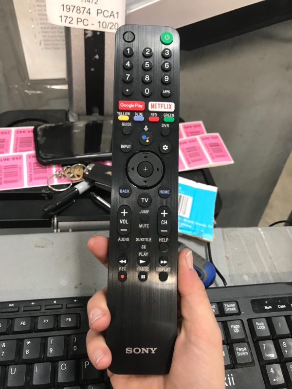 Photo 1 of RMF-TX500U Replaced Voice Remote Control for Sony Smart TV XBR-43X800H XBR-49X800H XBR-55X800H XBR-65X800H XBR-75X800H XBR-85X800H XBR-49X805H XBR-55X805H XBR-65X805H XBR-75X805H XBR-85X805H
