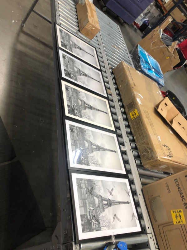 Photo 1 of 20 x14 in Picture Frames, Pack of 5 (16 x10 with Mat)