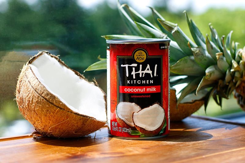 Photo 1 of Thai Kitchen Gluten Free Unsweetened Coconut Milk, 13.66 fl oz (Pack of 11)
best by june 05 2020 
