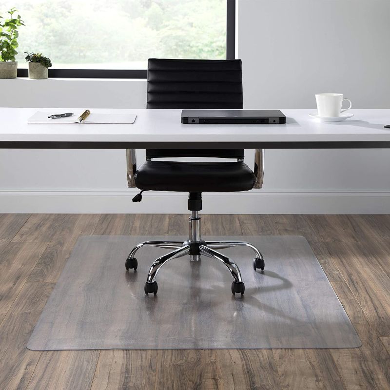 Photo 1 of OFM ESS Collection Chair Mat for Hard Flooring, 46" X 60", Clear