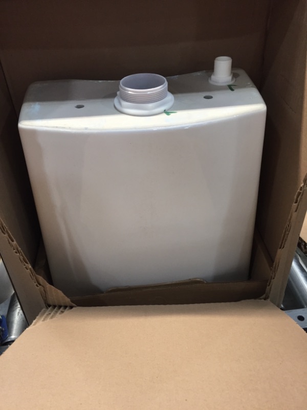 Photo 2 of American Standard H2Option White 1.28-GPF Dual-Flush High Efficiency Toilet Tank Dimensions: 15 x 8.5 x 15 inches TOP TANK ONLY