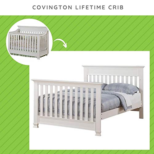 Photo 1 of Full Size Conversion Kit Bed Rails for Baby Cache Cribs (White)
//MISSING HARDWARE 