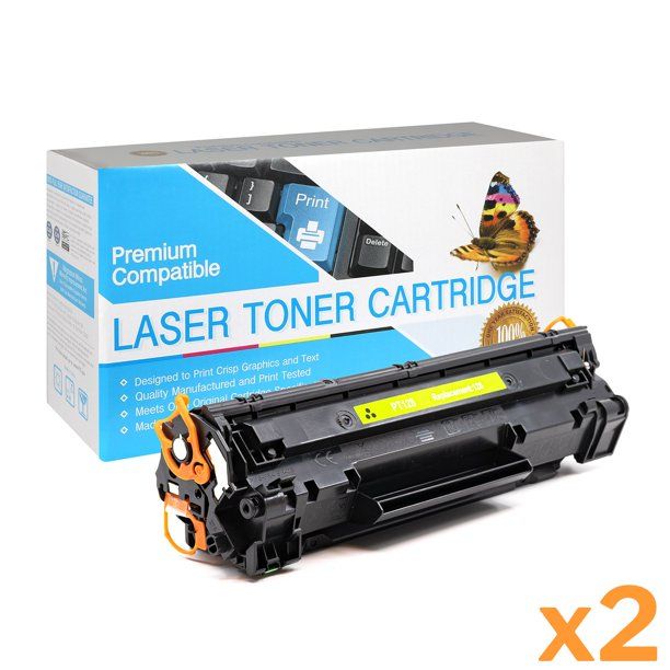 Photo 1 of Cartridge Toner Cartridge cartridge, Black 2-pack!