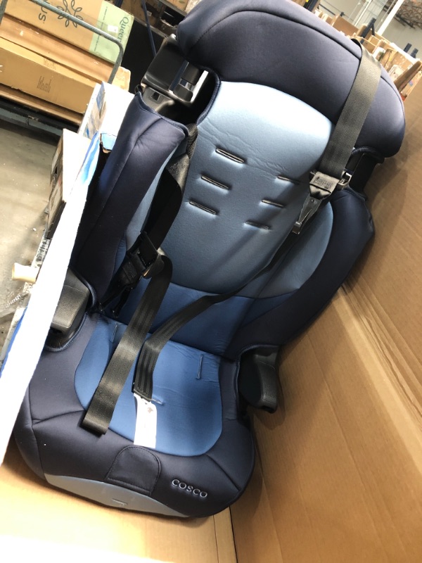 Photo 2 of Cosco Finale DX 2 in 1 Booster Car Seat Sport Blue