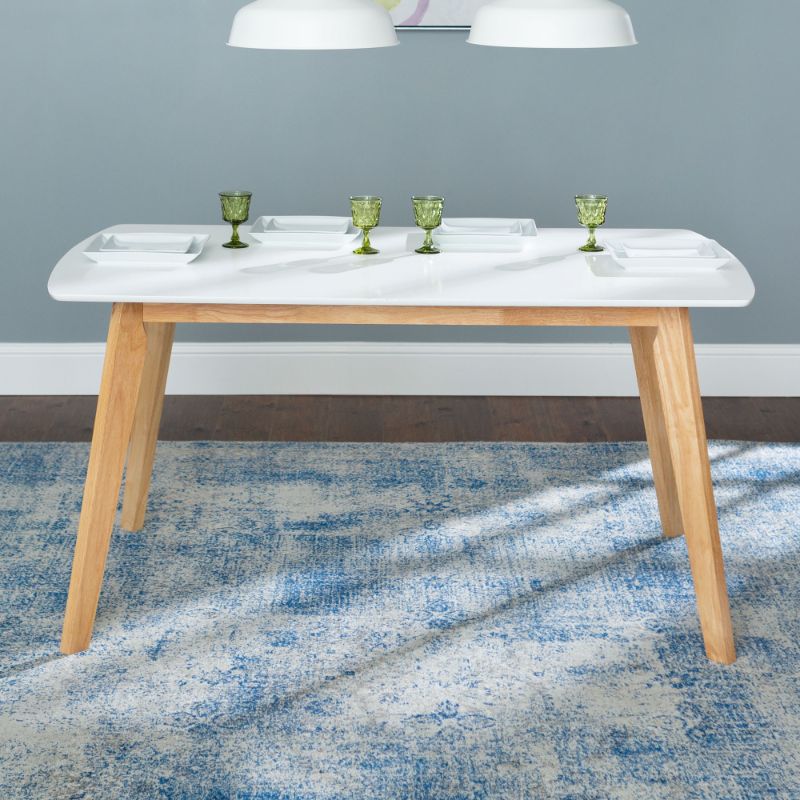 Photo 1 of 60-inch Retro Modern Wood Dining Table only
