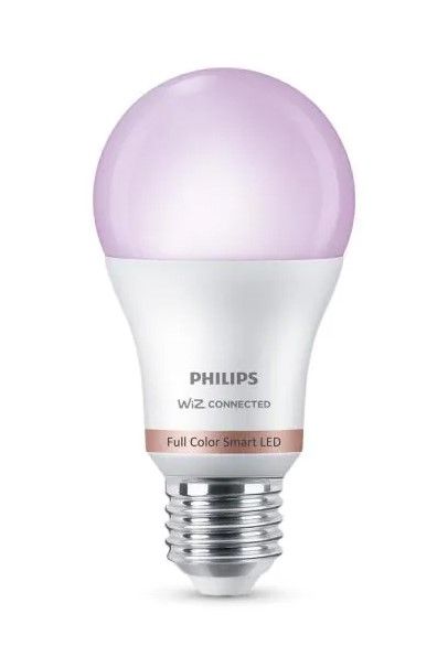 Photo 1 of Color and Tunable White A19 LED 60-Watt Equivalent Dimmable Smart Wi-Fi Wiz Connected Wireless Light Bulb
2 LIGHT BULBS 