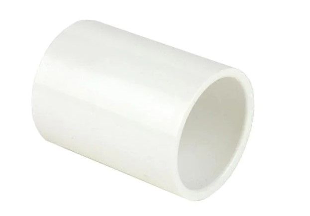 Photo 1 of 2 pack 5 in. Schedule 40 PVC Coupling SxS