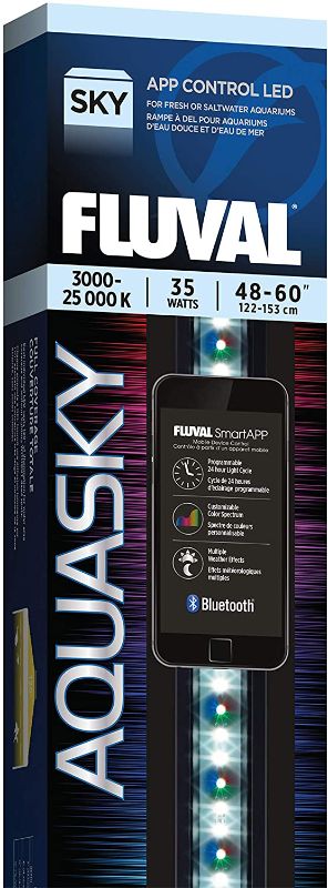 Photo 1 of Fluval Aquasky 2.0 LED Aquarium Lighting, 35 Watts, 48-60 Inches
