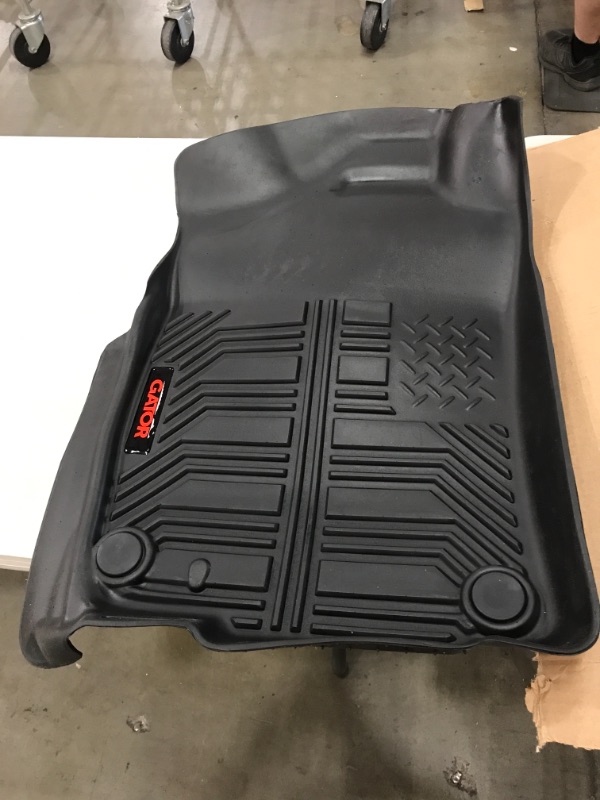 Photo 2 of *USED*
*MISSING sticker logo*
Gator 79601 Black Front and 2nd Seat Floor Liners Fits 09-18 Ram 1500 Quad Cab, 2019 Ram Classic 1500 Quad Cab
