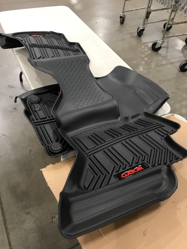 Photo 4 of *USED*
*MISSING sticker logo*
Gator 79601 Black Front and 2nd Seat Floor Liners Fits 09-18 Ram 1500 Quad Cab, 2019 Ram Classic 1500 Quad Cab

