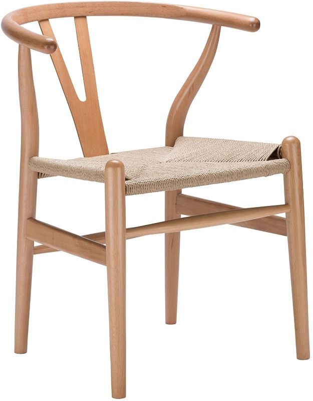 Photo 1 of *SEE notes*
Poly and Bark Weave BAR STOOL in Natural
