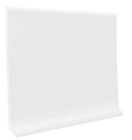 Photo 1 of *have been USED* 
ROPPE Vinyl Self Stick Snow 4 in. x 0.080 in. x 20 ft. Wall Cove Base Coil