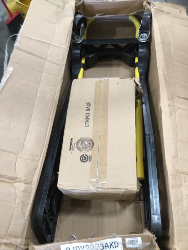 Photo 2 of 400 lb. Capacity Nylon Convertible Hand Truck Dolly Harper Trucks