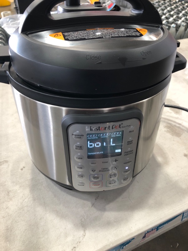 Photo 2 of Instant Pot Duo Plus 6 qt 9-in-1 Slow Cooker/Pressure Cooker