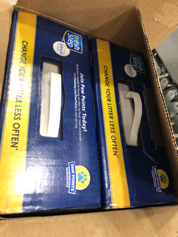 Photo 1 of (INCOMPLETE LITTER) 
Fresh Step Advanced Clumping Cat Litter