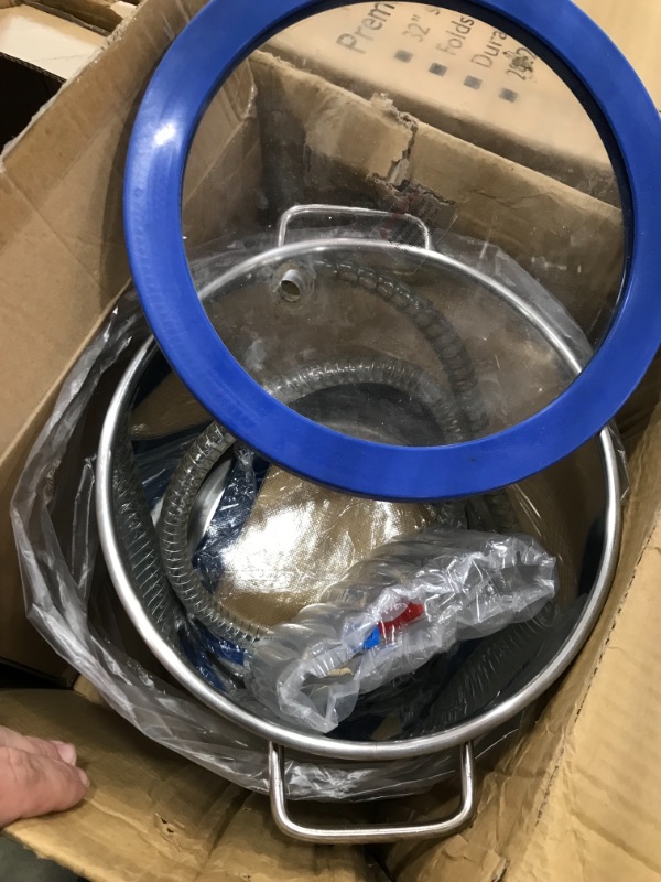 Photo 1 of 3 Gallon Vacuum Chamber with Pump, Stainless Steel Vacuum Chamber and 3CFM Vacuum Pump, Vacuum Degassing Chamber Kit with Tempered Glass Lid and Oil Perfect for Resin, Wood Stabilizing and Epoxies