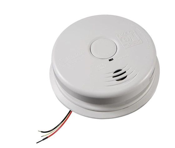 Photo 1 of 10 Year Worry-Free Smoke Detector, Hardwired with 10 Year Battery Backup, Smoke Alarm
