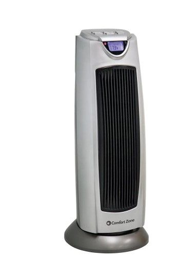 Photo 1 of **DAMAGED**
1500-Watt Digital Ceramic Oscillating Electric Tower Heater with Fan and Remote

