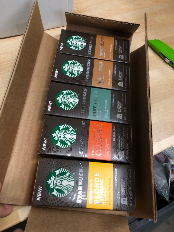 Photo 2 of **NOT INCLUDED CAFFE VERONA FLAVOR**
Starbucks by Nespresso, Best Seller Variety Pack