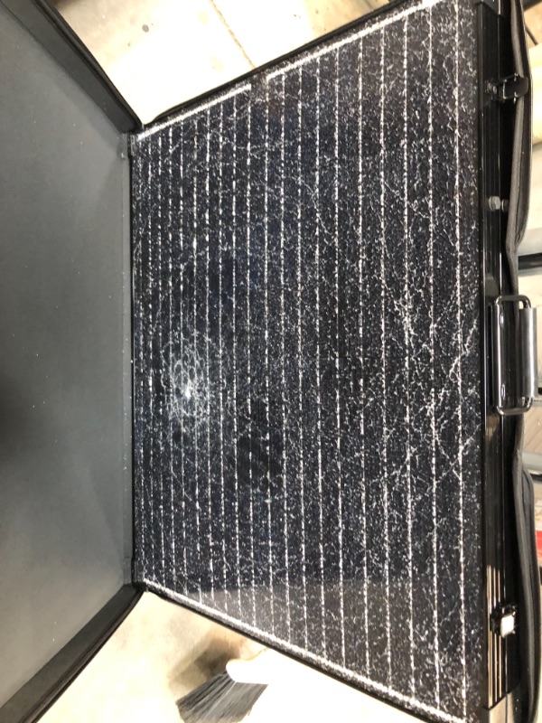 Photo 6 of 200-Watt 12-Volt Monocrystalline Foldable Suitcase Off-Grid Solar Power Kit with Voyager