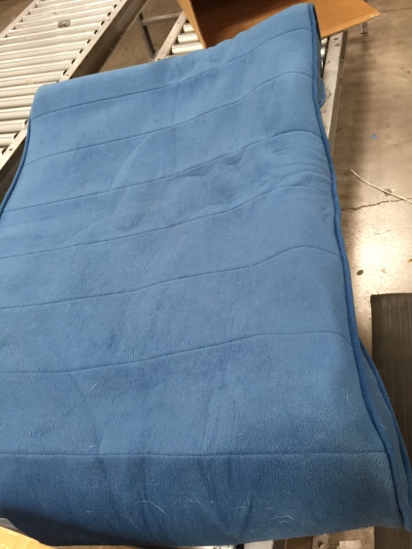 Photo 2 of **NO MATCHING STOCK PHOTO**
30x43 blue foam pet bed