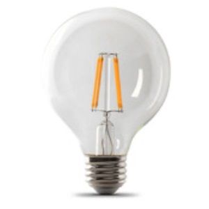 Photo 1 of Feit Electric 3405495 60W G25 Dimmable LED Bulb Clear - 27K
