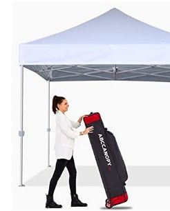 Photo 1 of ABCCANOPY,, Pop Up Canopy Tent,, White,, unknown size: either 6x6, 8x8, or  10x10