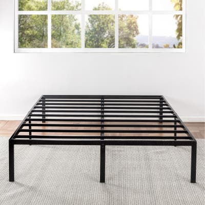 Photo 1 of 16 inch Metal Platform Bed Frame By Crown Comfort - KING