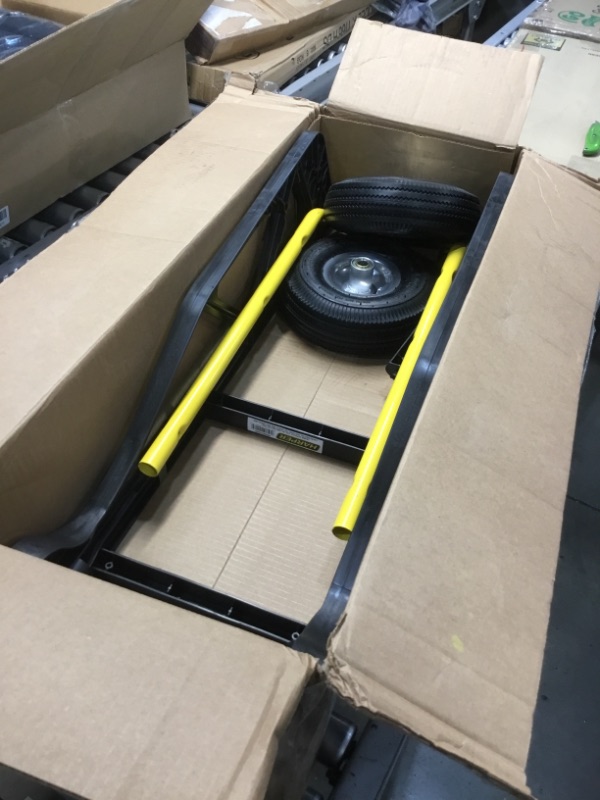 Photo 2 of 400 lb. Capacity Nylon Convertible Hand Truck Dolly Harper Trucks