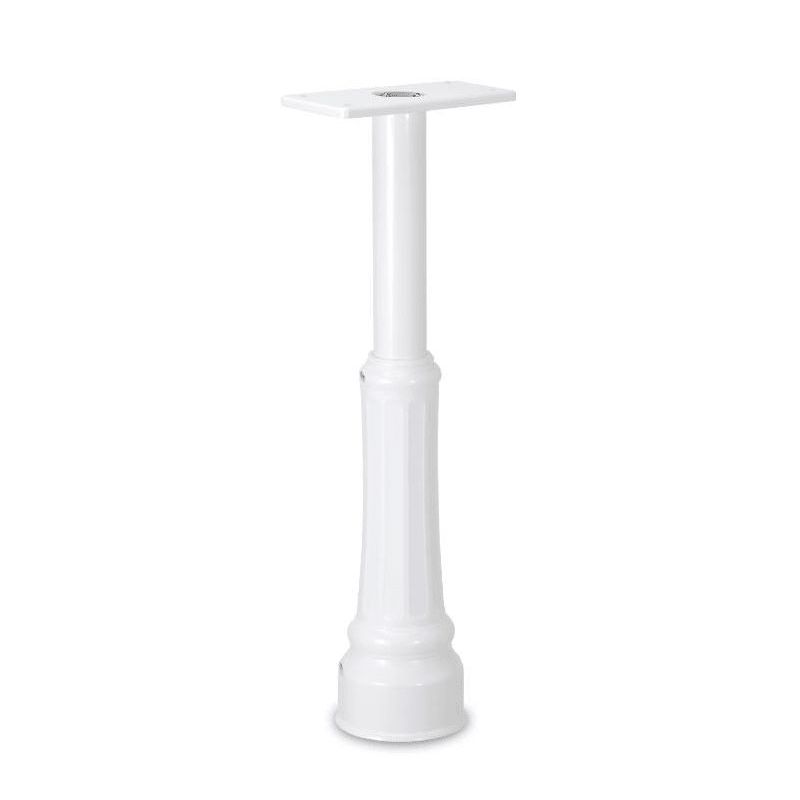 Photo 1 of Architectural Mailboxes Basic In-Ground Post with Decorative COVER, White
Amazon: B001TUZH1W