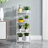 Photo 1 of **STOCK PICTURE FOR REFERENCE ONLY**
4 tier white wooden storage shelf