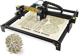 Photo 1 of Reizer 20W Laser Engraver, Class 4 Fixed-Focus CNC Laser Engraving Machine with 32-bit Board for Wood, MDF, Stainless Steel, Leather Etching GRBL Control (15.75”x15.75” Large Engraving Area)
