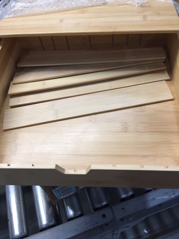 Photo 1 of 14"x15"4" wooden slotted box 