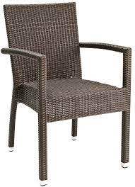 Photo 1 of **STOCK PICTURE FOR REFERENCE ONLY****NO INSTRUCTIONS  **NO HARDWARE

outdoor wicker patio chair with arms (2) blacks 