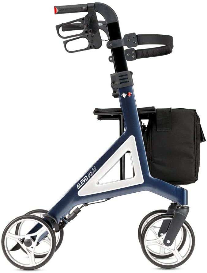 Photo 1 of Alevo Alu rollator Designed by Porsche Design Studio Walker Foldable and Fully Assembled (Night Blue)
