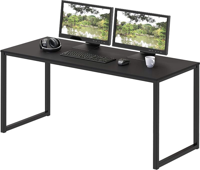 Photo 1 of SHW Home Office 48-Inch Computer Desk, Black
