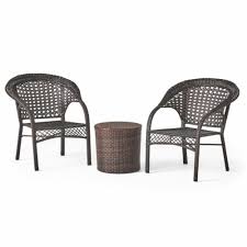 Photo 1 of **STOCK PICTURE FOR REFERENCE ONLY**
multi-brown wicker patio chairs 