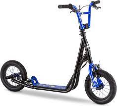 Photo 1 of Mongoose Expo Youth Scooter, Front and Rear Caliper Brakes, Rear Axle Pegs, 12-Inch Inflatable Wheels, Non Electric
