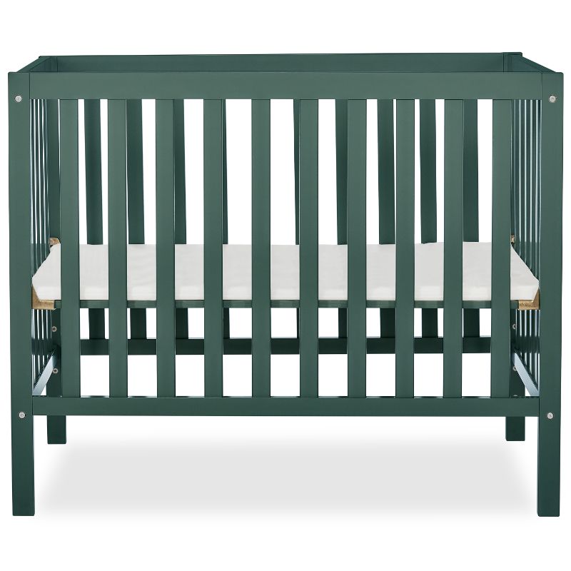 Photo 1 of Dream On Me Edgewood 4-in-1 Convertible Mini Crib, Olive