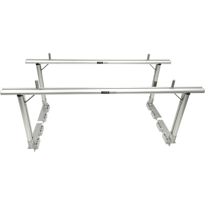 Photo 1 of MaxxHaul 70423 Universal Aluminum Truck Rack - 400 lb Capacity