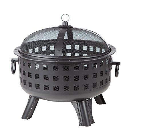 Photo 1 of Amazon Basics 23.5 Inch Steel Lattice Fire Pit