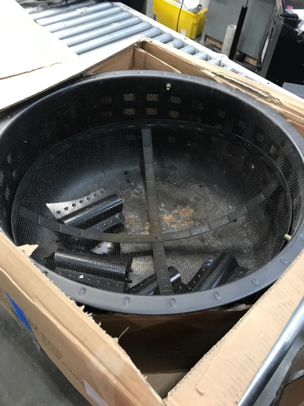 Photo 2 of Amazon Basics 23.5 Inch Steel Lattice Fire Pit