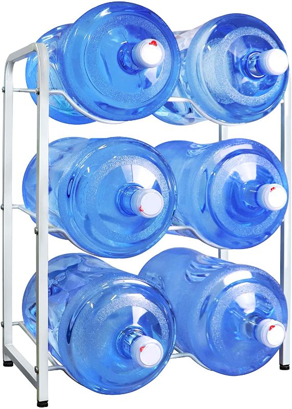 Photo 1 of 5 Gallon Water Jug Rack
Amazon: B08R2KQ9BG